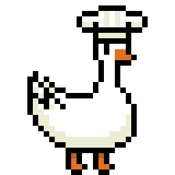 GIF cycling through different animation states for the duck.