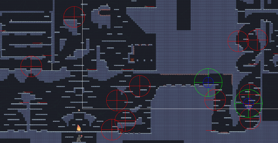 Example of using level geometry to inform players of routes and progression.